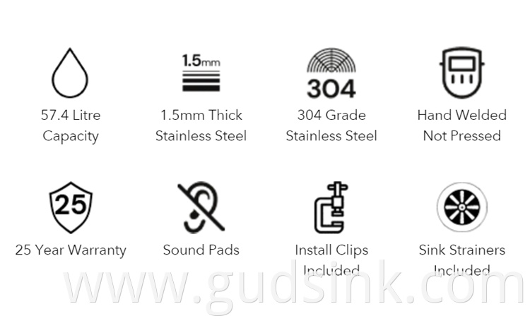 Kitchen Sink Specifications Png